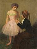 Louis Kronberg American 18721965 Fixing Her Costume