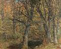 John Joseph Enneking American 18411916 New England Wood and Stream Fall