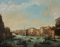 School of Francesco Lazzaro Guardi Italian 17121793 Ponte di Rialto and The Grand Canal
