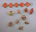 Group of Coral Jewelry