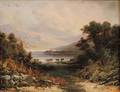 Henry Boese American 18241863 Landscape with Watering Cows