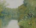 Horace C Dunham American 18931934 River in Spring