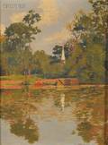 Leon Foster Jones American 18711940 Across the Pond
