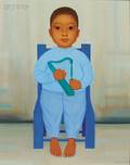 Gustavo Montoya Mexican 19052003 Boy with Harp