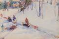 John Dana Bashian JamaicanAmerican 18971975 Sledding
