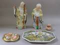 Five Assorted Asian Pottery and Porcelain Items