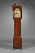 Federal Inlaid Cherry Tall Clock
