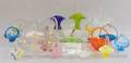 Twentysix Assorted Art Glass Brides Baskets