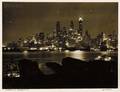 Carl Mydans American 19072004 Manhattan from Brooklyn Heights