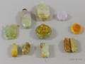 Ten Carved Jade Snuff Bottles