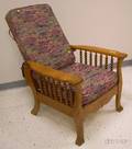 Late Victorian Carved Oak Adjustableback Morris Chair