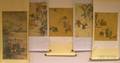 Five Asian Scroll Paintings