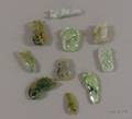 Ten Carved Jade Pendants and Other Items