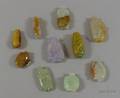 Ten Carved Jade Snuff Bottles