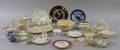 Approximately Thirty Decorated Porcelain and Ceramic Table Items