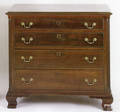 Philadelphia Chippendale walnut chest of drawers ca 1780