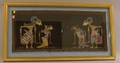 Two Framed Indonesian Printed Cloth Panels