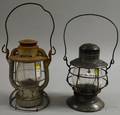 Two Kerosene Railroad Lanterns