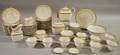 Sixtyfivepiece Paris Porcelain Giltbanded Partial Tea Service