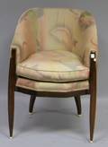 Art Decostyle Upholstered Armchair