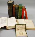 Collection of Nine Miscellaneous Titles with Decorative Bindings