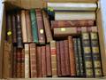 Collection of Approximately Eighteen Miscellaneous Leather Bindings and 19th Century Bindings