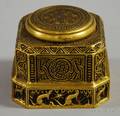 Giltbronze Inkwell