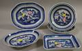 Five Chinese Export Porcelain Canton Dishes