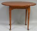 Queen Anne Oval Pinetop Maple Tea Table