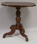 Empire Mahogany Tilttop Candlestand
