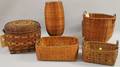Five Northeast Splint Baskets