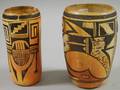 Two Pieces of Native American Southwest Paintdecorated Pottery