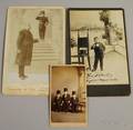 Two Portrait Cabinet Cards and a Carte de Visite of Dwarves
