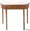 Federal mahogany card table ca 1800
