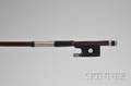 French Silver Mounted Violin Bow JB Vuillaume Workshop