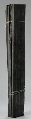 Four Gabon Ebony Boards