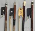 Four Violin Bows Various Makers and Mounts