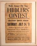 Framed Poster Old Time Fiddlers Contest