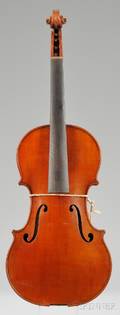 French Violin Georges Apparut Workshop Mirecourt c 1900