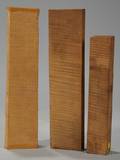 Three Maple Viola Neck Blocks