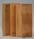 Four Quartersawn Spruce Violin Tops