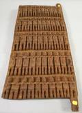 Dogon Carved Figural Wooden Grain Door