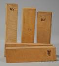 Five Quartersawn Maple Violin Neck Blocks