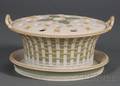 Wedgwood Three Color Jasper Bough Pot Cover and Stand