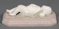 Wedgwood Threecolor Jasper Model of a Sleeping Boy