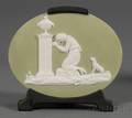 Wedgwood Green Jasper Dip Plaque