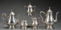 Five Piece International Sterling Prelude Pattern Tea and Coffee Service