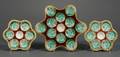Three Wedgwood Majolica Mussel Dishes