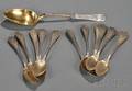 Twelve American Victorian Flatware Pieces