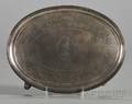 Irish George III Silver Card Salver